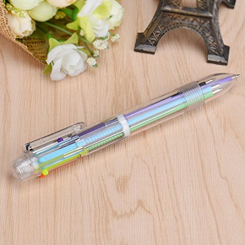VESNIBA Unique Rollerball Pen, 4PCS New Cute Wing Feather Ballpoint Ink Pens Gel Pens Creative Stationery Student Gift (Multicolor1) - Thumbnail 3
