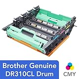 Brother Genuine Drum Unit, DR310CL, Seamless Integration, Yields Up to 25,000 Pages, Color
