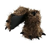 Bigfoot Paw Animal Paw Slippers for Kids and Adults by LazyOne | Fun Fuzzy Costume Footwear (Medium)