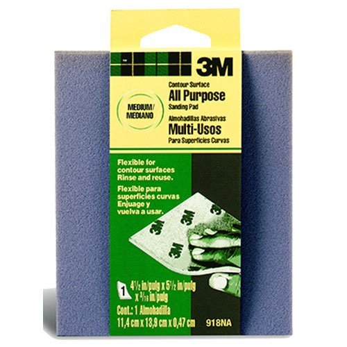 UPC 051111106310, 3M Contour Surface Sanding Sponge, 4.5-Inch by 5.5-Inch by .1875-Inch