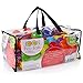 JOON Kids Fun Play Balls with Cleantec Technology & Durable Storage Bag, 6 Bright Colors, 100 Count