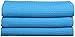 SINLAND Microfiber Dish Drying Towels Dish Cloths Waffle Weave Kitchen Towels 16 Inch X 32 Inch 3 Pack Turquoise