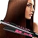 EPYA Hair Straightener Professional 3D Floating Ceramic Ionic Tourmaline Auto-Shut Off Hair Flat Iron