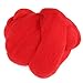 Needle Felting Starter Kit 1 Roll Colorful Felting Wool Roving Hand Spinning Sewing Trimming Merino Wool Fibre(Red)