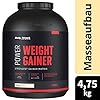 Body Attack Weight Gainer – Vanilla – 4,75 kg – Dein Mass Gainer für Masseaufbau & Muskelaufbau – Mit Whey Protein, BCAA und Kohlenhydraten – Dein fettarmer Masse Shake für hochwertige Kalorien