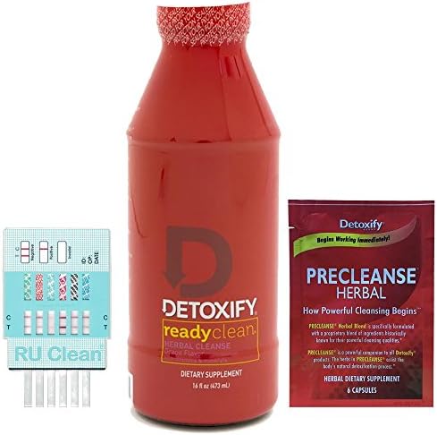 Ready Clean + PreCleanse + 6 Drug Test