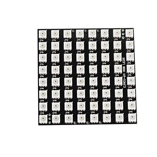 Stemedu 8X8 64 LED Matrix WS 2812 5050 RGB Dream Color Individually ...