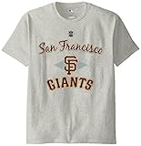 MLB San Francisco Giants Men's 58T Tee, Steel Heather, XX-Large