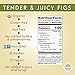 ORGANIC Rehydrated Dried Smyrna Figs - Sunny Fruit - 40oz Bulk Bag | Tender & Juicy - NO Added Sugars, Sulfurs or Preservatives | ALLERGEN-FRIENDLY, VEGAN, KOSHER & HALAL