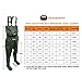 Chest Fishing Waders for Men & Women with Boots- Hunting Nylon PVC Boothfoot Waders - Includes Bonus Wader Hanger & Wading Belt - Leak-Proof & Waterproof Guaranteed