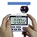 Samshow Digital Kitchen Cooking Timer Clock,Simultaneous Timing Countdown Up Pocket Timer with alarm clock, Large Led Display, Memory, Stopwatch Function, Magnetic Back (Battery included) (One Group)