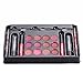 Maúve Professional Leather Train Case with Mirror makeup set for women (Eyeshadow, Blushes, Powder, Lipstick & More) makeup kits for women MU12