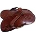 Unisex Adults/Children Genuine Leather Biblical Sandals / Flip flops (Jesus - Yashua) Nazareth Style - Holy Land Market Camel Trademark