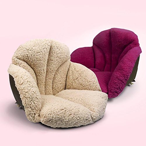 Soft Warm Thick Plush floor chair High Back Chair Patio Cushion Pad Seating with Backrest for Indoor/Outdoor/Home/Office/Car
