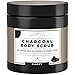 Calily Life Organic Deep Cleansing Activated Charcoal Body Scrub and Face Scrub with Dead Sea Minerals, 23 Oz. – Deep Moisturizing and Nourishment - Exfoliates, Removes Wrinkles and Revitalizes Skin