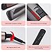 2 in 1 Hair Straightener and Curler, Professional Tourmaline Ceramic Twisted Flat Iron, Hair Curling with Comb Teeth, Dual Voltage Straightening Travel, LCD Display Auto Shut-Off, for All Hair Typesthumb 4