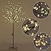 Goplus Cherry Blossom Tree Light LED Floor Lamp For Christmas Holiday Festival Deoration Warm White (6FT 160LED)