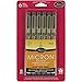 Sakura Pigma 50035 Micron Blister Card Ink Pen Set, Black, 01 6CT primary