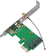 ASHATA Mini PCI-E to PCI-E Riser Card for Network Card SSD WLAN WWLAN No Driver view 9