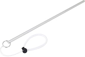 SOONALL Scuba Diving Stick, 13.77 Inches Aluminium Alloy Diving Pointer Lobster Tickle Pointer Stick with Measurement Noise Maker Rod Pointer with Adjustable Wrist Lanyard Accessories