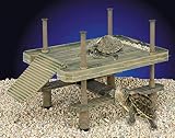 Penn Plax Decorative Turtle Pier Floating/Basking Platform, Large