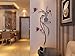 Hermione Baby 3D Potted Plant Wall Murals for Living Room Bedroom Sofa Backdrop Tv Wall Background, Originality Stickers Gift, DIY Wall Decal Wall Decor Wall Decorations (Red, Medium), 59(H) x 27(W)