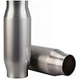 WaSaett 2" Universal Catalytic Converter Inlet/Outlet Universal High Flow catalytic convert(EPA Compliant)