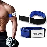Occlusion Training Bands by BFR Bands, RIGID EDITION, Blood Flow Restriction Bands Give Lean & Fast Muscle Growth without Lifting Heavy Weights - Strong Adjustable Strap + Comfort Liner