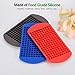 Heofean 3 Pcs Approved Food Grade Silicone 160 Grids Small Ice Maker Tiny Ice Cube Trays Chocolate Mold Mould Maker for Kitchen Bar Party Drinks Set of 3