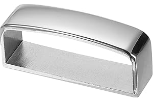 PATIKIL Belt Loop Keepers, Alloy Belt Strap Ring Men's Buckle for DIY Craft Fixing