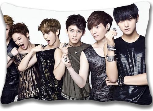 Popular Custom Design Zippered Pillows 20 X 30 Inch Exo(1) Throw Pillow Case Cushion Cover (Two sides)