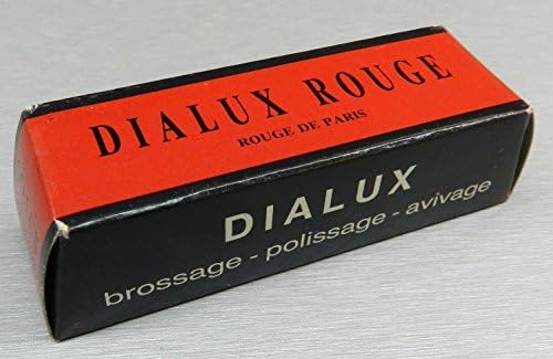 RED ROUGE DIALUX RED POLISH JEWELERS POLISHING COMPOUND GOLD JEWELRY HIGH SHINE