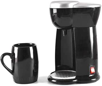 Mini cafetera eléctrica Máquina de café espresso de una sola taza