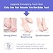 Foot Peel Mask, Exfoliating Calluses and Dead Skin for Soft Baby Feet, 2 Pairs, Repair Rough Heels Painlessly, Leave Your Feet Moisture and Smooth