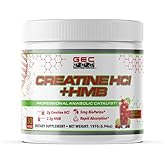 Creatine HCl + HMB for Athletes – Performance & Recovery Formula – 2g Creatine HCl, 2.5g HMB – Fast Absorption, No Bloat, No Loading – 30 Servings – GEC (Standard, Cherry Limeade)