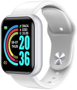 K KLACK PriceQuality Reloj Inteligente Deportivo Hombre Mujer Smart Watch  L8 Smartwatch Smart Band frecuencia cardíaca, Salud, Deporte Blanco :  Amazon.es: Electrónica