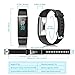 Aneken Fitness Tracker Heart Rate Monitor Watch Activity Tracker with Color Screen IP68 Waterproof Smart Watch Sleep Monitor 14 Sports Mode Pedometer Watch for Kids Women and Men (Black)