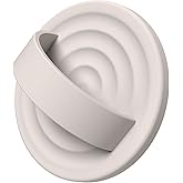 COFFKER Magnetic Phone Grip Ring Holder, Liquid Silicone Magnet Cell Phone Grip Finger Loop, Compatible with Magsafe, Back of Phone for iPhone 17/16/15/14/13/12 Series, Stone