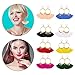 FERVENT LOVE 8 Pairs Tassel Hoop Earrings Bohemian Fan Tassel Earrings set Fish Hook Earrings Dangle Ear Drop for Women Girls Daily Wear/Party