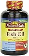 Nature Made Burp-less Fish Oil, 1000 Mg, 300 mg Omega-3, 150 Liquid Softgels