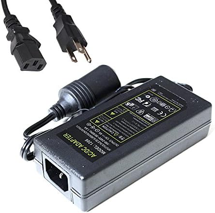 AC to DC Converter, 6A 72W 110V to 12V AC/DC Power Adapter Car Cigarette Lighter Socket Power Supply