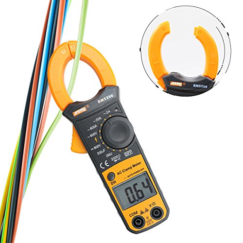 Xcellent Global Digital Clamp Meter Auto-Ranging Multimeter Electronic Measuring Instrument DIY Hand Tools with Voltage, AC Current, Diode and Resistance Test PC033