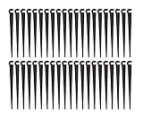 UCLEVER 100pcs Irrigation Drip Support Stakes for 1/4-Inch Tubing Hose Flower Beds, Vegetable Gardens, Herbs Gardens
