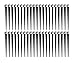UCLEVER 100pcs Irrigation Drip Support Stakes for 1/4-Inch Tubing Hose Flower Beds, Vegetable Gardens, Herbs Gardens