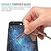 LG G6 Screen Protector Tempered Glass, Maxboost [ 2-Pack] Glass Screen Protector For LG G6 2017 Ultra HD Rounded Edge LGG6 Protectors work with Case Fit 99% Touch Accurate