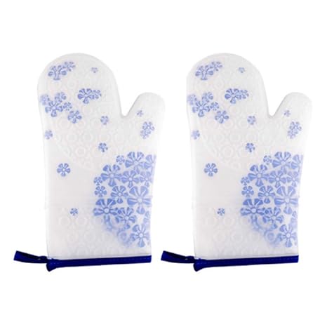 UPKOCH Guantes de Cocina de Calor de Silicona Guantes de ...