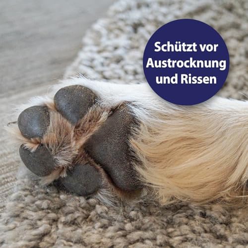 Pfotenpflege für Hunde 75g - Pfotenbalsam Hund - Pfotenpflege Hund - Hundepfoten Pflege Creme für weiche & geschützte Pfoten bei jeder Wetterlage