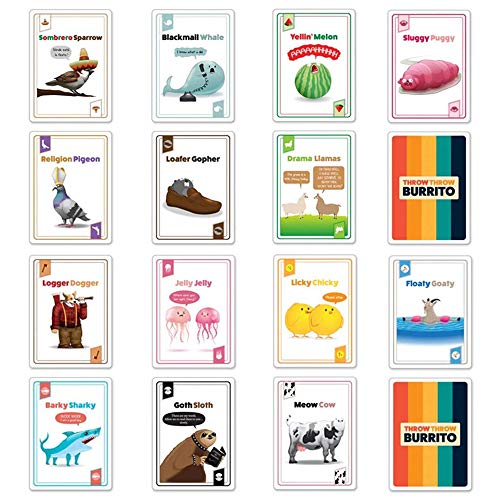 Throw Throw Burrito Case Interactive Dodgeball Board Game Original