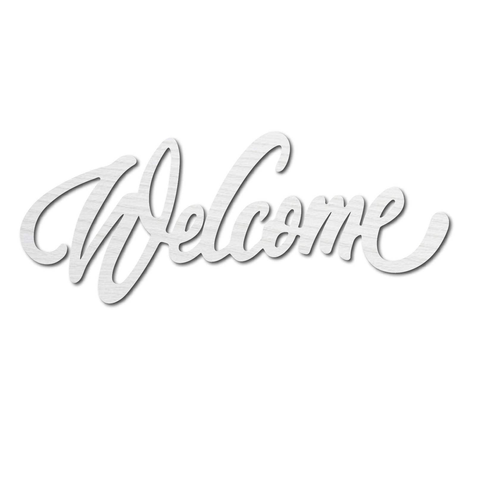 Photo 1 of **MINOR DAMAGE**
CREATCABIN Small Welcome Sign Welcome Wood Cutout Wall Decor Hanging Welcome Sign Rustic Welcome Sign for Front Door Home Apartment Kitchen Party Farmhouse Porch Decoration 11.81x4.72 in