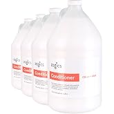 Zogics Conditioner, Citrus and Aloe, 4 Gallon Case | Plant-based formula nourishes and hydrates hair, for fitness centers, spas, health clubs, facilities and homes